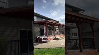 #deck #patiocover #contractor #patio #backyardpatio #construction  #outdoorlivingspace
