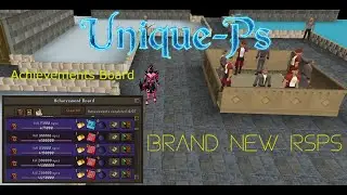 Unique-Ps | Brand New Custom RSPS | Achievements Board