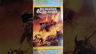 Dungeons & Dragons - DA1 Adventures in Blackmoor #D&D #Blackmoor #BECMI #TSR #OSR #DnD #RPG #AD&D
