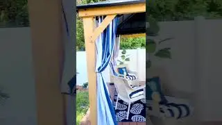 Backyard Design Ideas | Sunjoy DIY Wood Gazebo for Any Patio/Deck/Garden #shorts #gazebo #backyard