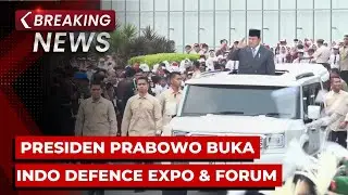 BREAKING NEWS - Presiden Prabowo Buka Pameran Alutsista Indo Defence 2025 di Jiexpo Kemayoran