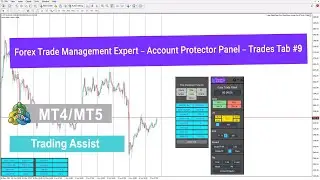 📍 Forex Trade Management Expert MT4/5 &ndash; Account Protector Panel - Trades Tab #9 &ndash; [TradingFinder]