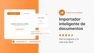 Funcionalidad: importador inteligente de facturas electr&oacute;nicas y documentos