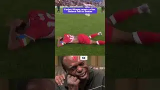 😔 Carlos Akapo reacts after full time.Equatorial Guinea fall 0:1 to Sudan #football