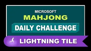 Microsoft Mahjong Daily Challenge January 19, 2026 | Lightning Tiles - Medium