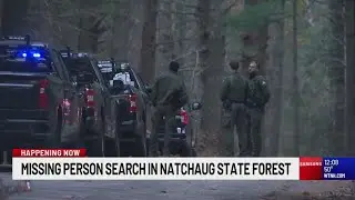 CSP search for missing Mansfield woman at Natchaug State Forest
