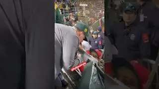 Anthony Rendon confronts fan who he presumed called him a b!tch #mlb #baseball #athlete #fans #karma