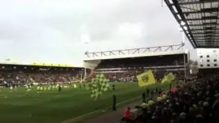 Norwich fans singing 