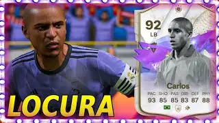 EL MEJOR DEL FIFA? 92 ROBERTO CARLOS ICON FUT BIRTHDAY SBC EA SPORTS FC 24