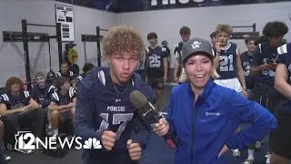 Pinnacle High School celebrates thrilling win on Friday Morning Fever