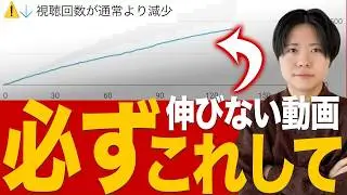 伸びない動画は必ずこれして。すれば損しない過去動画の扱い方