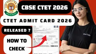 ctet admit card 2026 | ctet hall ticket 2026