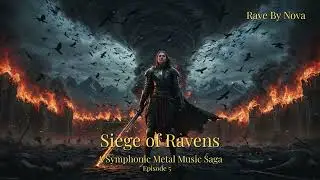 [Nova Blackwood] - SIEGE OF RAVENS - (Official Symphonic Metal 2025) AI Cinematic Opera
