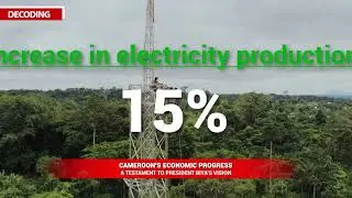 Cameroon&rsquo;s economic progress: A testament to President Biya&rsquo;s vision.