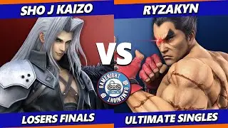 SOS Game Night 81 LOSERS FINALS - Sho J. Kaizo (Sephiroth) Vs. Ryzakyn (Kazuya) Smash Ultimate