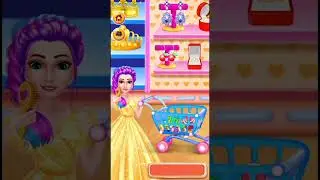 Princess game #princess game video #game play #princess shopping game # short # Viral