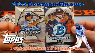 Чтобы вас запутать, это Bowman Chrome 2025 года!