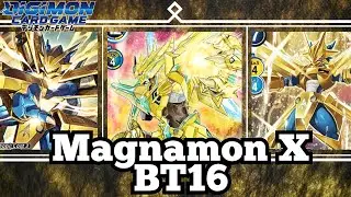 Magnamon X-Antibody Deck Profile BT 16