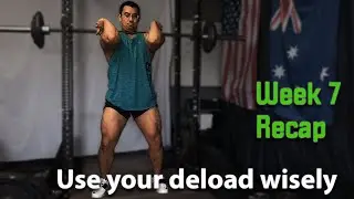 Deloads can be great! Average to Savage 2.0 Program | Garage Gym Training Vlog Week 7