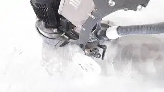 Bush Hammering by HTG-250 Grinder at Bengaluru site by Orbit Fine Chem Mumbai Team