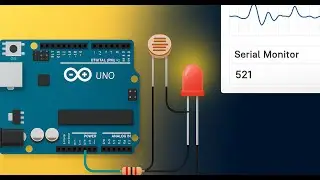 Smart Light Intensity Detector using LDR & LED|| street Light  Home automation  LectureNO 11