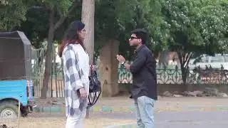 2st prank girl ! Park 🏞️ prank ! Invisible man !  with a twist video  ! 
