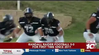 VIDEO: Randall head football coach talks about his team&rsquo;s solid performance on Friday