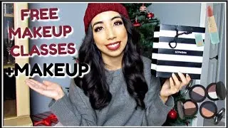 FREE SEPHORA MAKEUP CLASS & MAKEUP!