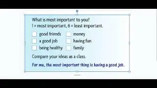 What is the most important to people?