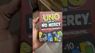 UNO No Mercy | Uno card game family fun😂 #uno #trendingshorts #cardgame