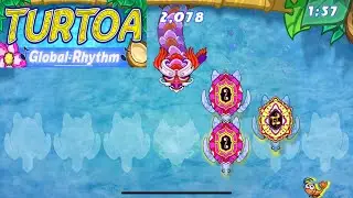 TURTOA: GLOBAL RHYTHM MUSIC - iOS - First Gameplay - iPhone 11 Pro Max