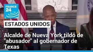 Alcalde de Nueva York tildó de 