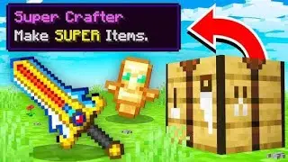 MINECRAFT BUT I CAN CRAFT SUPER OP ITEM 😮&zwj;💨