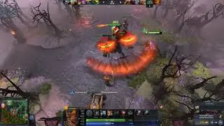 Dota 2 Топ минер своего рейтинга решает исход игры