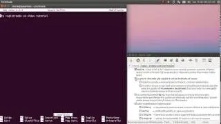 nano the text editor in the terminal