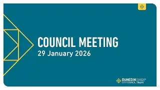 Council Meeting &ndash; 29 January 2026