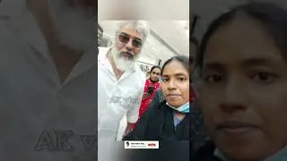AjithKumar latest pcs with fans in chennai airport #ak61 #ajithkumar #ak #london #HVinoth #chennai