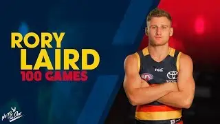 Rory Laird: 100 AFL Games
