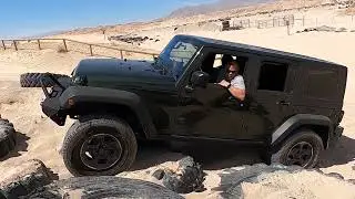 Jeep Wrangler Unlimited Rubicon Anza Borrego 4x4 Obstacle course