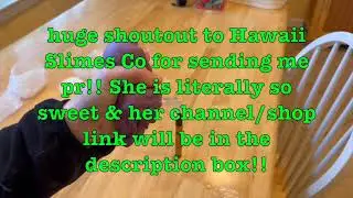HONEST ETSY SLIME SHOP PR REVIEW: @HawaiiSlimeCompany ✨