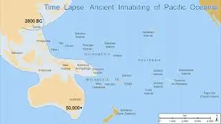 Time Lapse of the Ancient Inhabiting of Pacific Oceania - Archaeology Studio Bonus Video