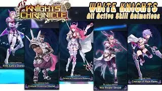 Knights Chronicle - White Knights All Active Skill Animations