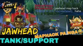 JAWHEAD GAMEPLAY || TANK/SUPPORT ROLE, DENYING BUFFS AND DISTURBING THEIR JUNGLE- MLBB
