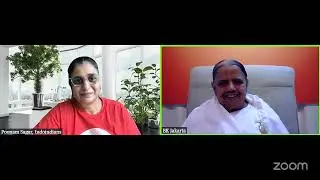 Indoindians Zoom Event with Bramhakumari Sister Meera on Mindful Living