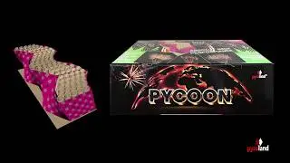 Pycoon 100-Schuss-Feuerwerkverbund von Pyroland