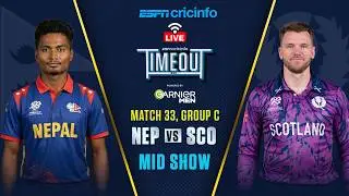 Nepal vs Scotland LIVE Innings-break show | T20 World Cup 2026 | Can Nepal chase it down?