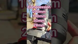 Тест сжатия объектива 200 мм против 100 мм против 50 мм против 28 мм (Tamron 28-200mm Sony a7C2 (...