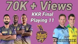 IPL2020-Kolkata Night Riders (KKR)Playing XI For IPL 2020