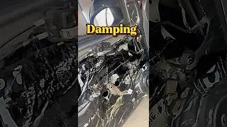 Car damping failure and restoration #damping#doordamping#cardamping#caraccessories#2025
