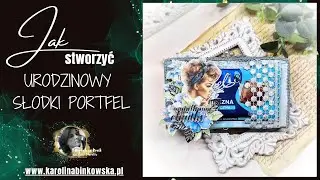 Jak zrobić słodki portfel z papieru? ❤️ Opakowanie na czekoladę DIY I 18 Urodziny